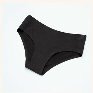 Au Natural Merino Wool Seamless Bikini (black small)